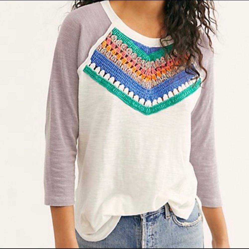 Free People - Spring Bound long sleeve shirt